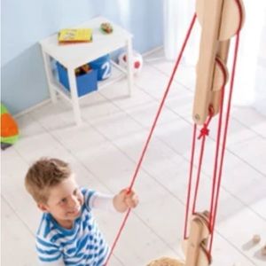 HABA wooden Block and tackle set. Made in Germany. Kids.